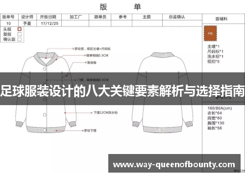 足球服装设计的八大关键要素解析与选择指南