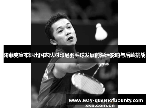 陶菲克宣布退出国家队对印尼羽毛球发展的深远影响与后续挑战
